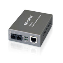 Convertidor fibra tp-link mc200cm rj45 giga a fibra multimodo sc 1000mb fullduplex hasta 550m montaj