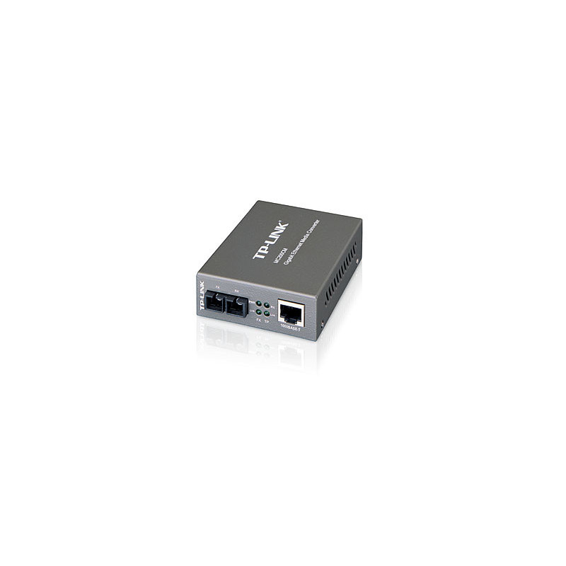 Convertidor fibra tp-link mc200cm rj45 giga a fibra multimodo sc 1000mb fullduplex hasta 550m montaj