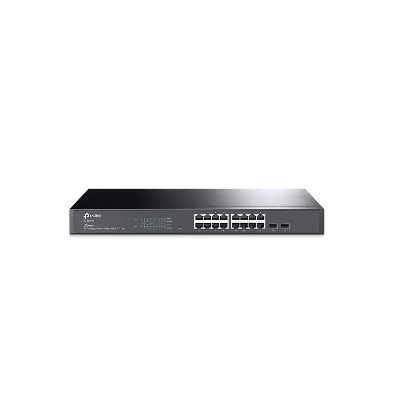 Switch gestionable jetstream 16p gigabit con 2 ranuras sfp gigabit rack 19\ 1u"