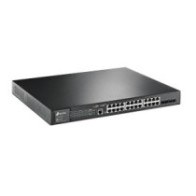 Switch semigestionable jetstream tp-link sg3428mp 28p gigabit de los cuales 24p poe+ (384w) y 4 ranu
