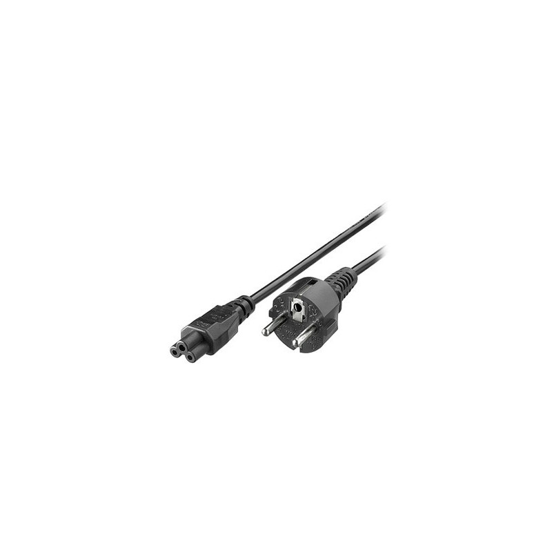 Cable alimentacion trebol equip 1,8m (portatiles-nucs) 112150