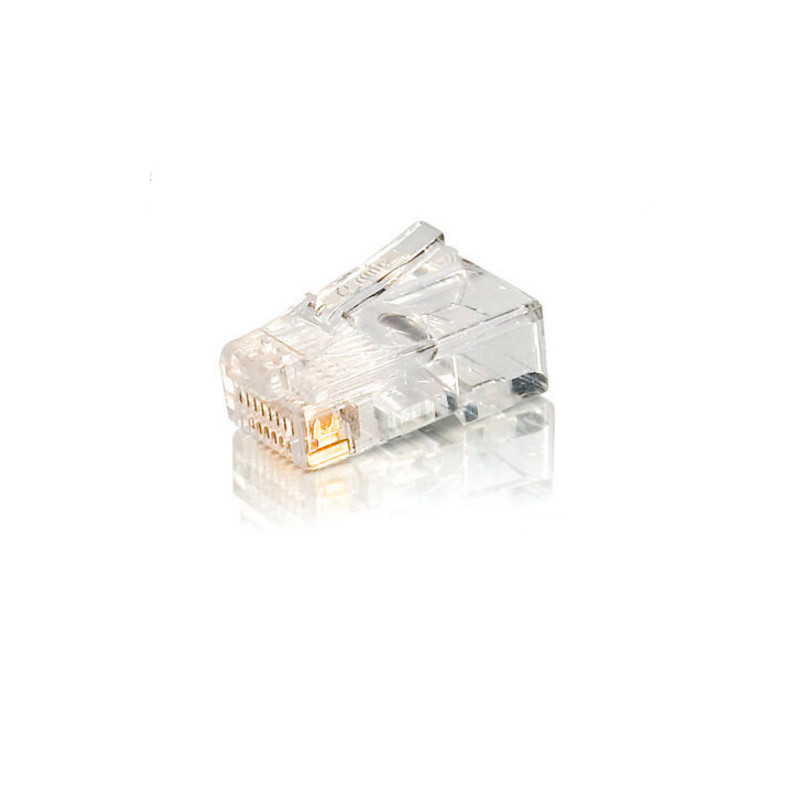 Kit 100 conectores rj45 equip categoria 5e 121140