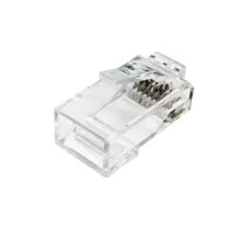 Kit 100 conectores rj45 equip categoria 6a hasta 10gbe 121146