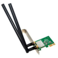 Pci express wifi dualband level one wnc-0801 oem ac1200 300mb en 2,4ghz y 861mb en 5ghz 2 antenas de