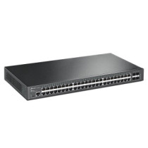 Switch gestionable l2 tp-link tl-sg3452x 48p giga l2+ mas 4 ranuras 10g sfp+ puerto de consola rj45/