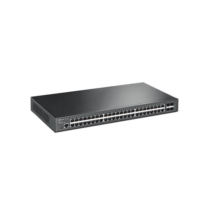 Switch gestionable l2 tp-link tl-sg3452x 48p giga l2+ mas 4 ranuras 10g sfp+ puerto de consola rj45/