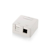 Caja de superficie equip keystone para 2 rosetas 125122