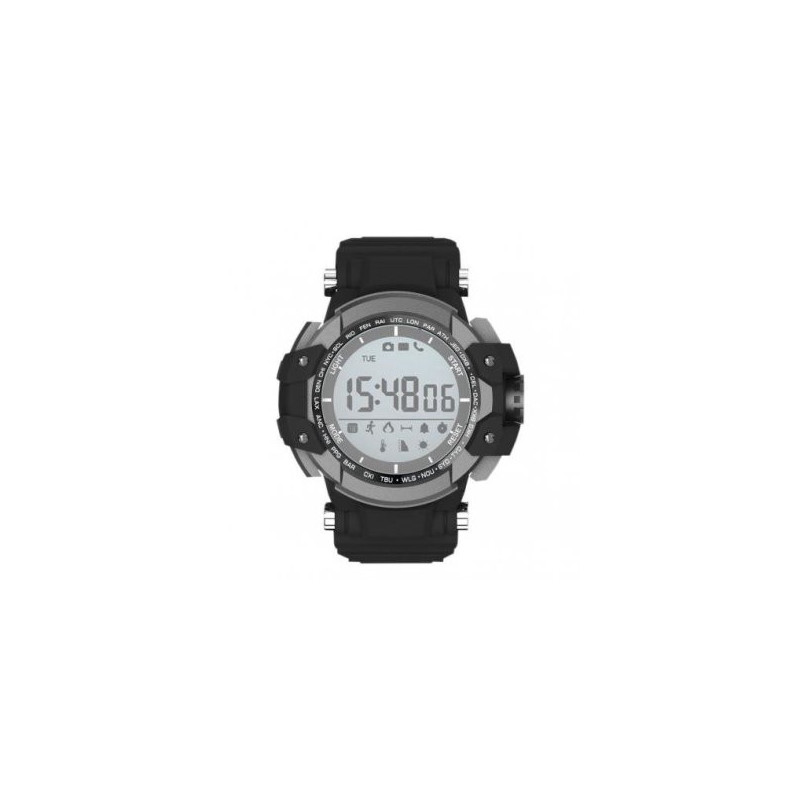 Reloj inteligente deportivo billow xs15bk anti-shock ip68 bt 4.0 g-sensor pila interna 12 meses neg