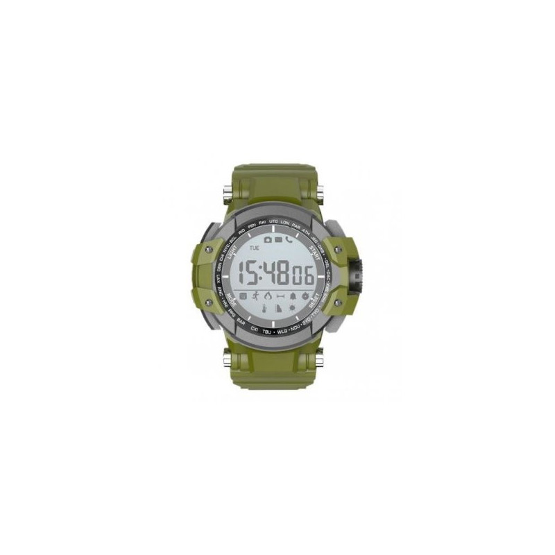 Reloj inteligente deportivo billow xs15gr anti-shock ip68 bt 4.0 g-sensor pila interna 12 meses ver