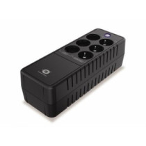 Sai 850va conceptronic 490w oficina 3 tomas enchufe proteccion tension  y 3 tomas sin bateria