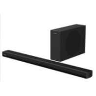 Barra de sonido y subwoofer 2.1 aiwa he-1200sw 120w 4x2 y 2x1,5 + 60w5,25\x1 bt hdmi-arc i-optica "