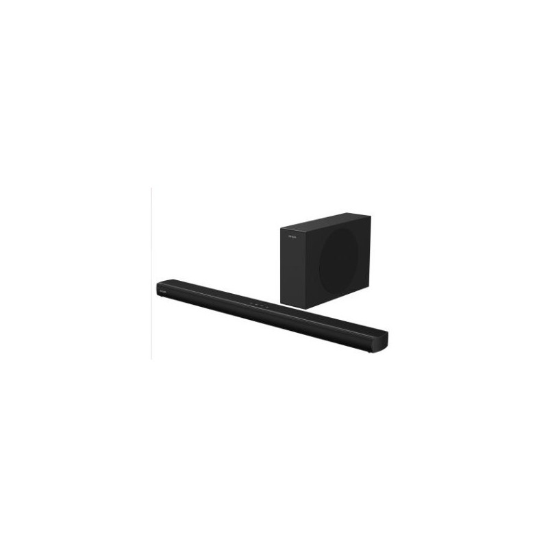 Barra de sonido y subwoofer 2.1 aiwa he-1200sw 120w 4x2 y 2x1,5 + 60w5,25\x1 bt hdmi-arc i-optica "