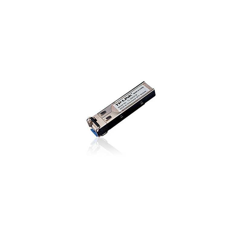 Transceiver tp-link sm321b bidireccional wdm giga monomodo lc tx:1310nm/rx:1550nm hasta 10km