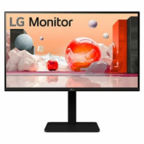 Monitor 27\ hdmi vga dp lg 27ba560-b fhd ips regulable en altura multimedia color negro"