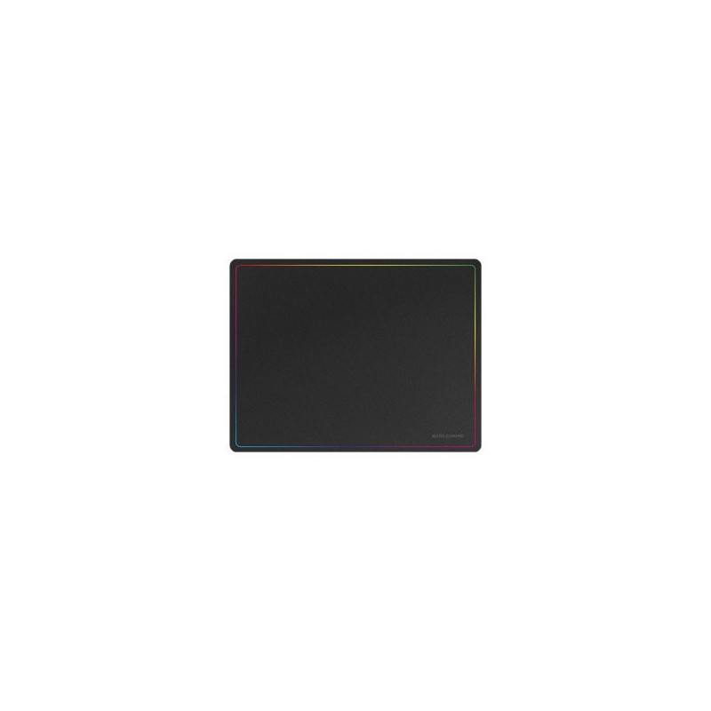 Alfombrilla mars gaming mmp124 superficie nano-textil dise?o rainbow 360x260mm color negro