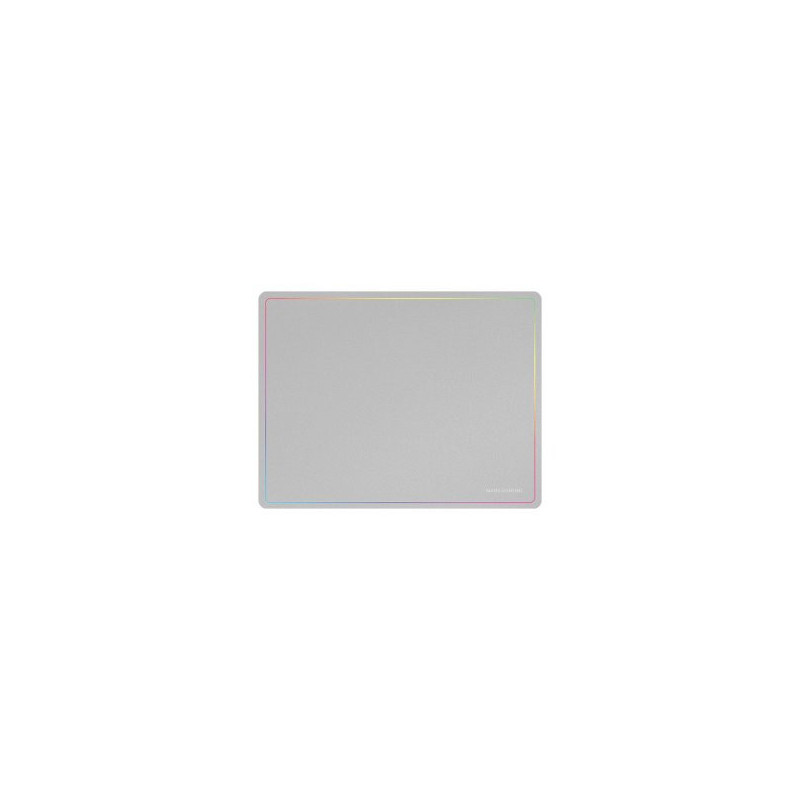 Alfombrilla mars gaming mmp124 superficie nano-textil dise?o rainbow 360x260mm color blanco