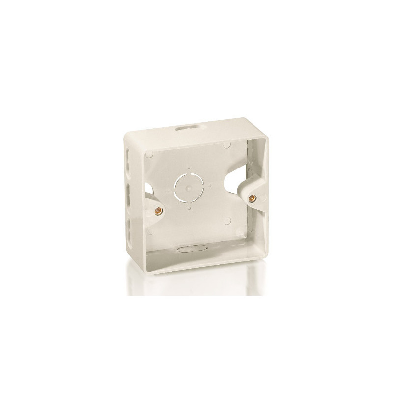 Caja de superficie equip para montaje de rosetas 125725 / 125762 / 125761 / 125772 color blanco 1255