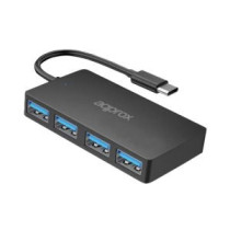 Hub usb-c 3.0 approx appc54v2 4xusb3.2 hasta 5 gbit/s