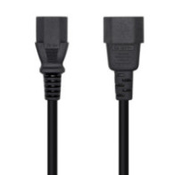 Aisens - cable alimentacion cpu, c13/h-c14/m, negro, 3.0m