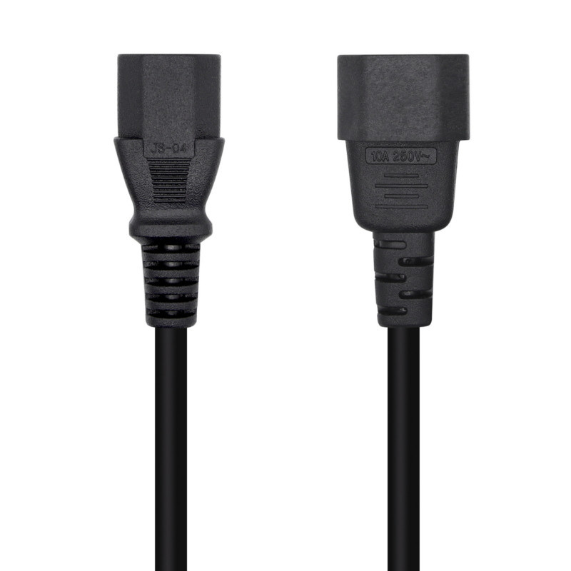 Aisens - cable alimentacion cpu, c13/h-c14/m, negro, 3.0m