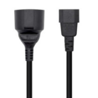 Aisens - cable alimentacion 16a, c14/m a cee7/h, 25cm