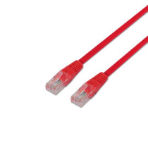 Aisens - cable de red latiguillo rj45 cat.6 utp awg24, rojo, 0.5m