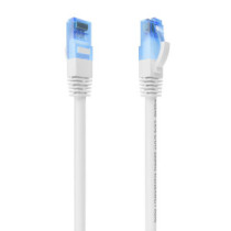 Aisens - cable de red latiguillo rj45 cat.6 utp awg26 cca, blanco, 25cm