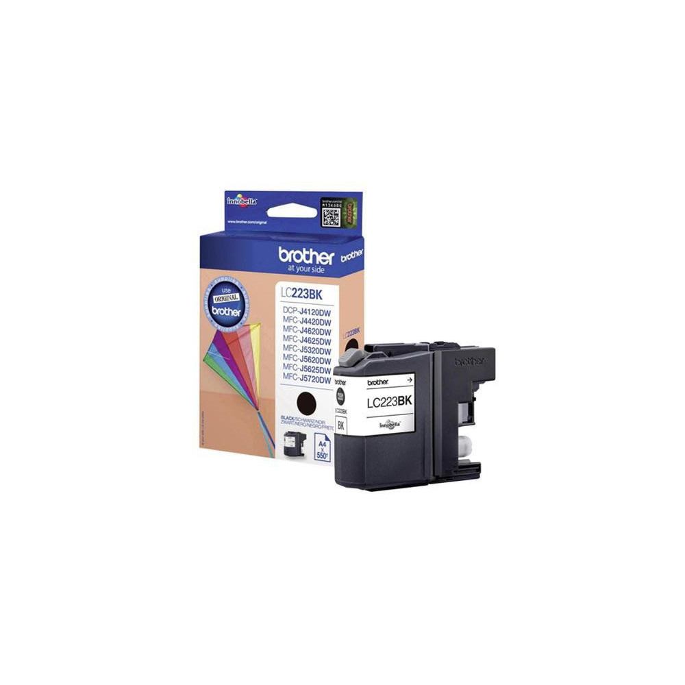 Tinta Original Brother LC223 Negro (550 Pag)