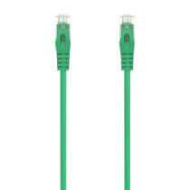 Aisens - cable de red latiguillo rj45 lszh cat.6a 500 mhz utp awg24, verde, 25cm