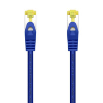 Aisens - cable de red latiguillo rj45 lszh cat.7 600 mhz s/ftp pimf awg26, azul, 1.0m