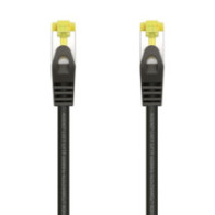 Aisens - cable de red latiguillo rj45 lszh cat.7 600 mhz s/ftp pimf awg26, negro, 2.0m