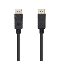 Aisens - cable displayport v1.2 negro, 5.0m