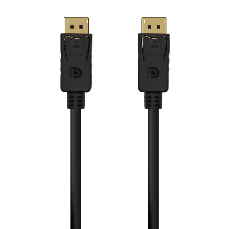 Aisens - cable displayport v1.2 4k@60hz, dp/m-dp/m, negro, 0.5m