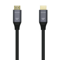 Aisens - cable hdmi v2.1 ultra alta velocidad / hec 8k@60hz 48gbps, a/m-a/m, gris/negro, 1.5m