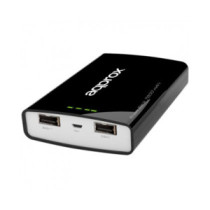Approx power bank de bolsillo universal evolution 7800 mah (negro)