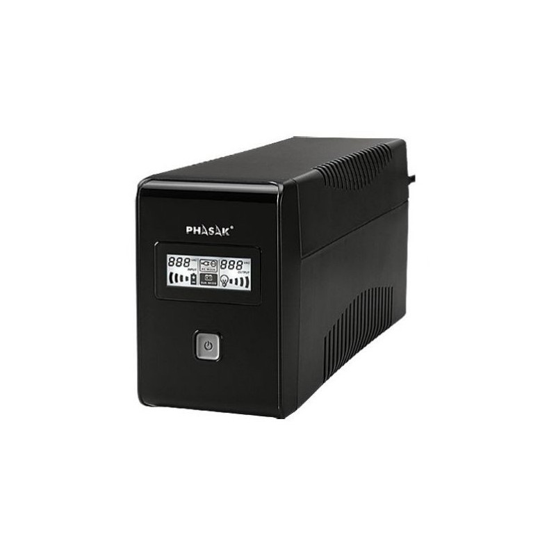 Phasak sai esential 850va interactivo con pantalla lcd