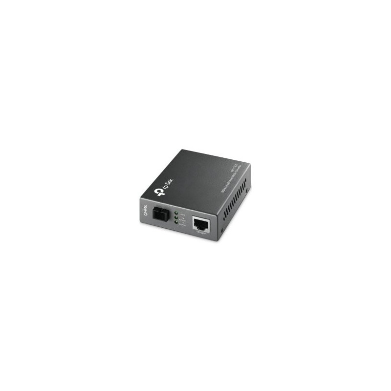 Convertidor fibra tp-link mc111cs rj45 eth a fibra monomodo sc 100mb fullduplex hasta 20km