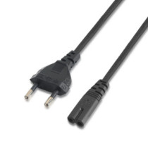 Aisens - cable alimentacion forma 8, cee7/16/m-c7/h, negro, 1.5m