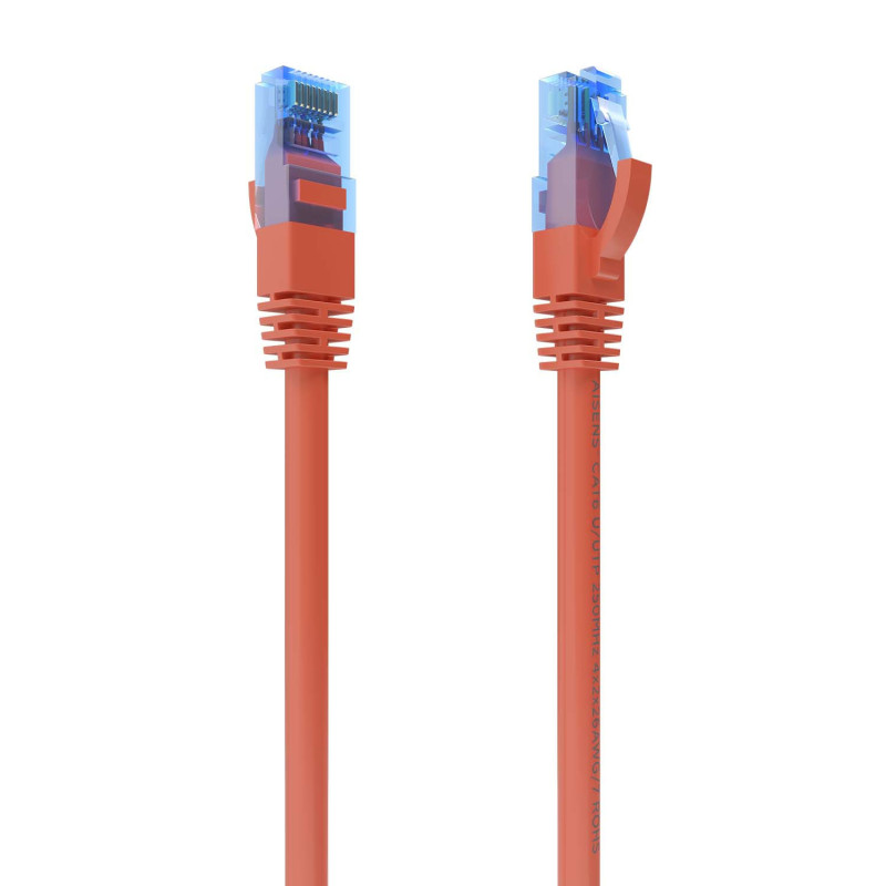 Aisens - cable de red latiguillo rj45 cat.6 utp awg26 cca, rojo, 3.0m