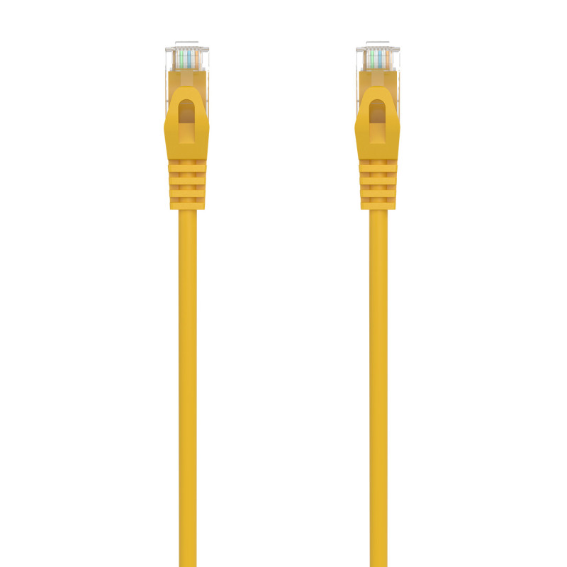 Aisens - cable de red latiguillo rj45 lszh cat.6a 500 mhz utp awg24, amarillo, 3.0m