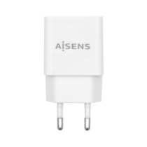 Aisens cargador usb 10w alta eficiencia, 5v/2a, blanco