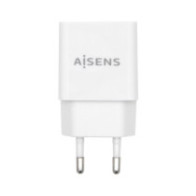 Aisens cargador usb 10w alta eficiencia, 5v/2a, blanco