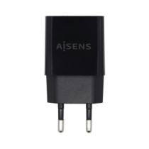 Aisens cargador usb 10w alta eficiencia, 5v/2a, negro