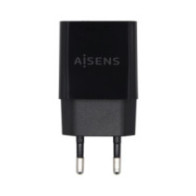 Aisens cargador usb 10w alta eficiencia, 5v/2a, negro