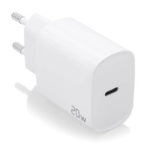 Cargador aisens usb-c pd3.0 1 puerto 1xusb-c 20w, blanco