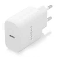 Cargador aisens usb-c pd3.0 1 puerto 1xusb-c 25w, blanco