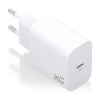 Cargador aisens gan 20w, 1xusb-c pd3.0, blanco