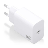 Cargador aisens gan 30w, 1xusb-c pd3.0, blanco