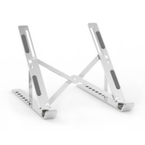 Aisens - soporte de sobremesa ajustable para portatil / tablet, plata