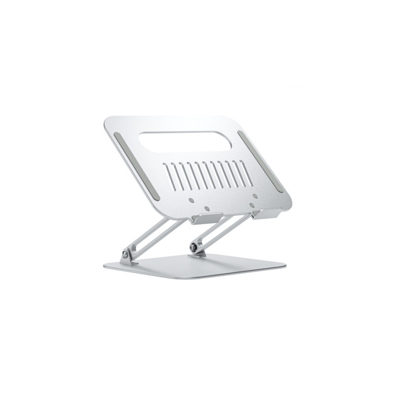 Aisens - soporte de sobremesa xl 10-17 ajustable para portatil / tablet, plata
